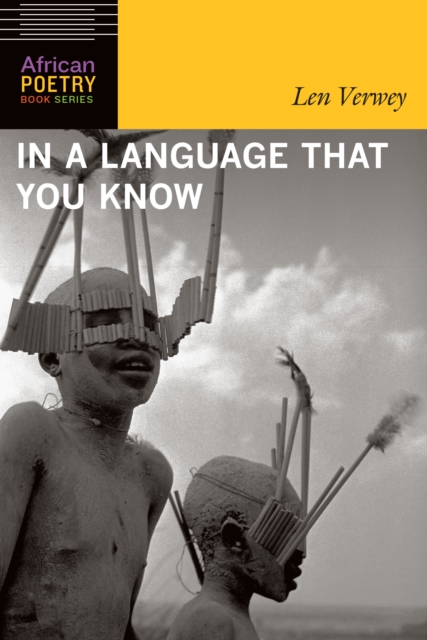 Book Cover for In a Language That You Know by Len Verwey