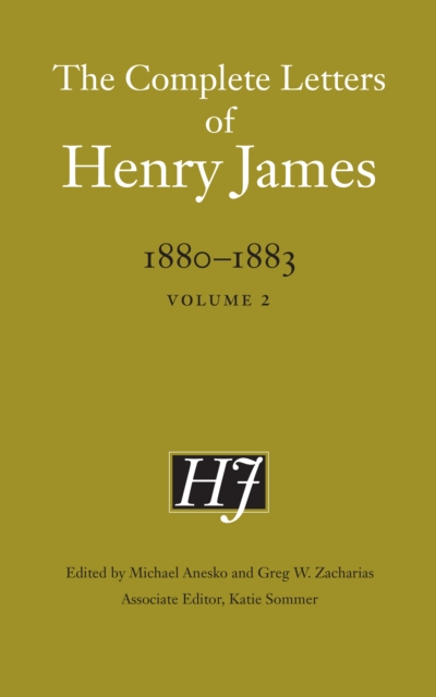 Book Cover for Complete Letters of Henry James, 1880-1883 by Henry James