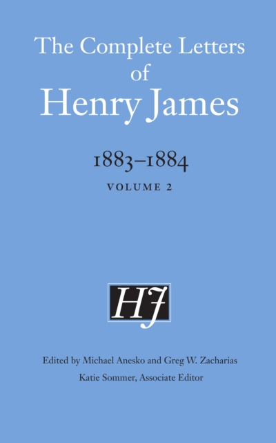 Book Cover for Complete Letters of Henry James, 1883-1884 by Henry James