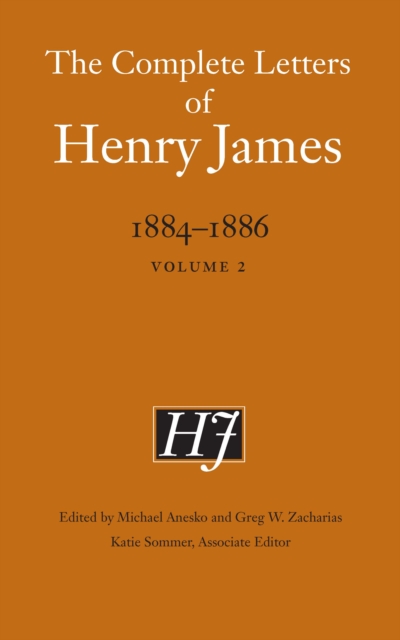 Book Cover for Complete Letters of Henry James, 1884-1886 by Henry James