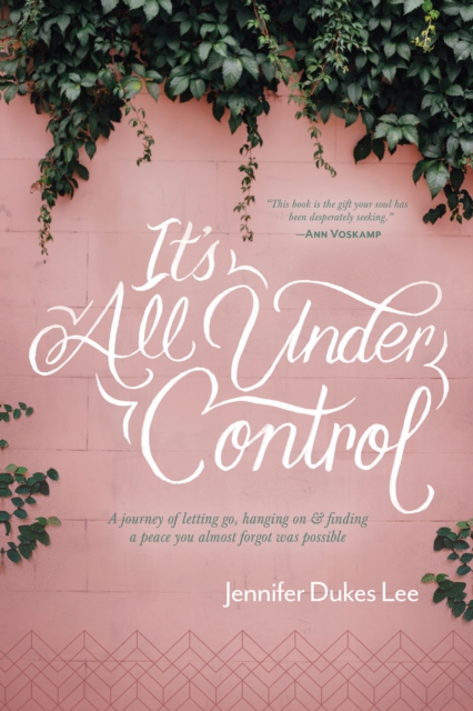 Book Cover for It's All Under Control by Jennifer Dukes Lee