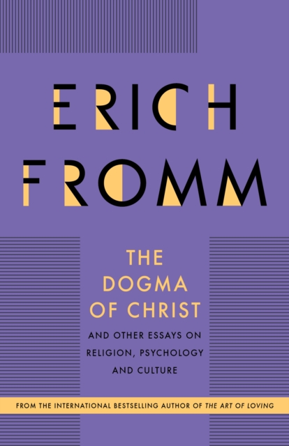 Book Cover for Dogma of Christ by Erich Fromm