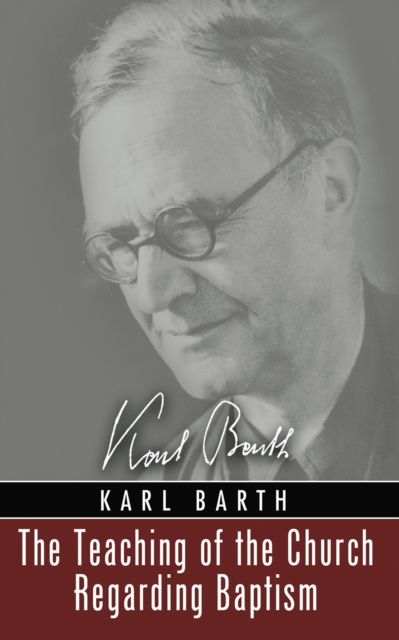 Book Cover for Teaching of the Church Regarding Baptism by Karl Barth