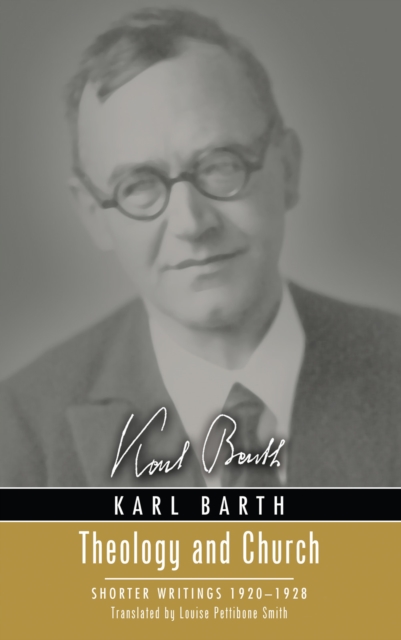 Book Cover for Theology and Church by Karl Barth