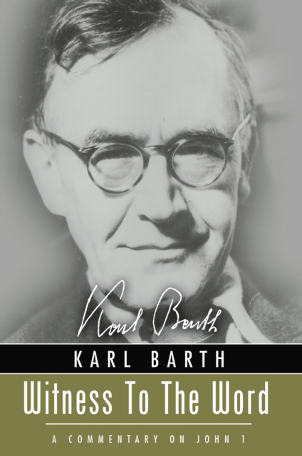 Book Cover for Witness to the Word by Karl Barth