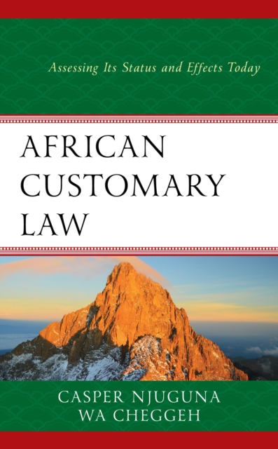 Book Cover for African Customary Law by Casper Njuguna