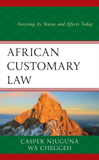 Book Cover for African Customary Law by Njuguna, Casper