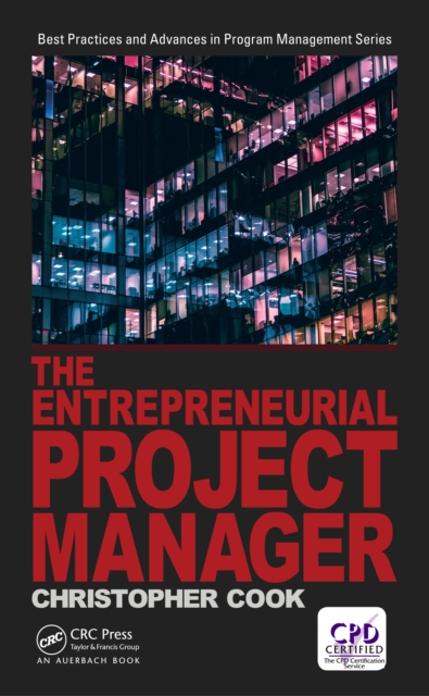 Book Cover for Entrepreneurial Project Manager by Chris Cook