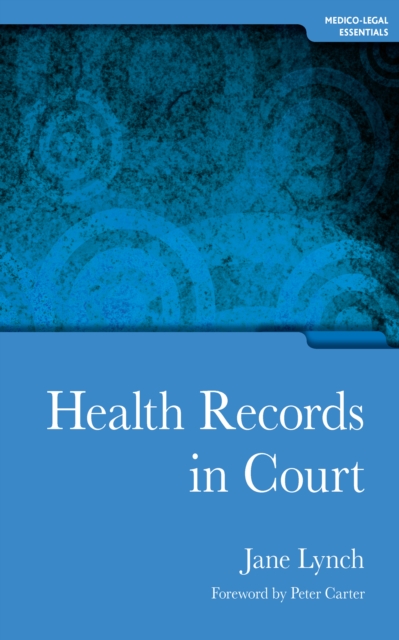 Book Cover for Health Records in Court by Jane Lynch, Topsy Murray