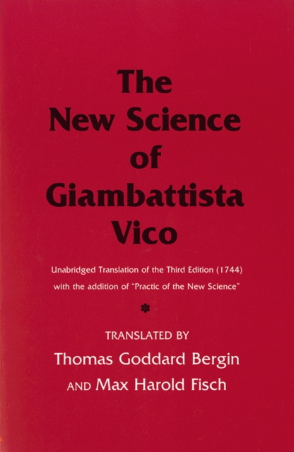 Book Cover for New Science of Giambattista Vico by Giambattista Vico