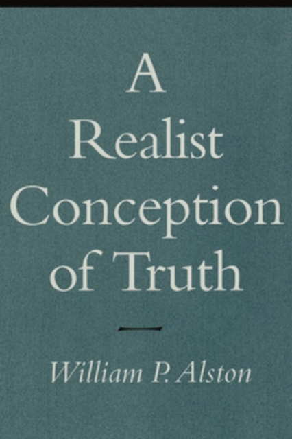 Book Cover for Realist Conception of Truth by Alston, William P.