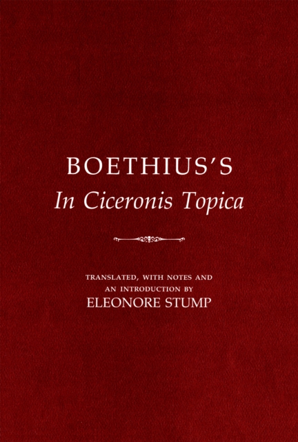 Book Cover for Boethius's &quote;In Ciceronis Topica&quote; by Boethius