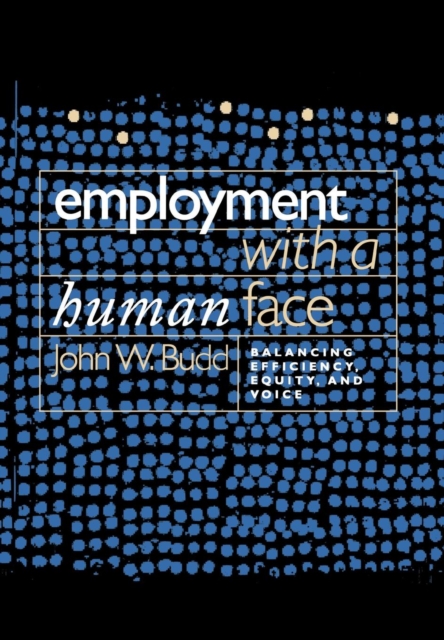 Book Cover for Employment with a Human Face by John W. Budd