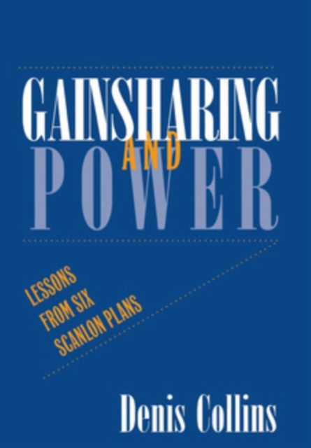 Book Cover for Gainsharing and Power by Denis Collins