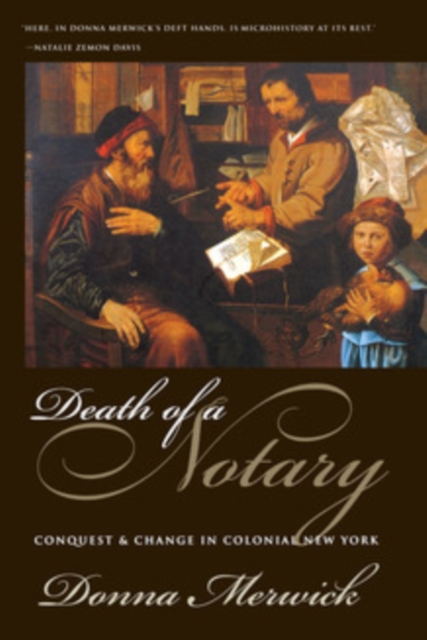 Book Cover for Death of a Notary by Donna Merwick