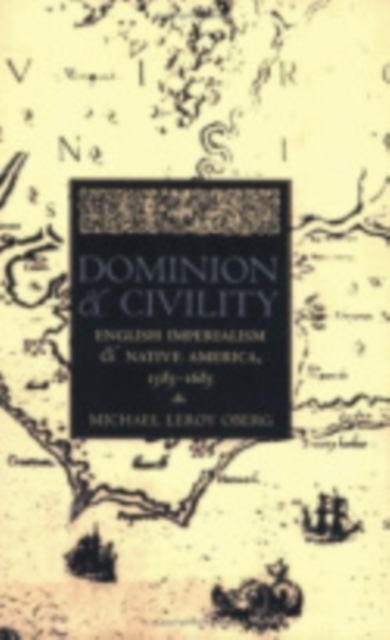 Book Cover for Dominion and Civility by Oberg, Michael Leroy