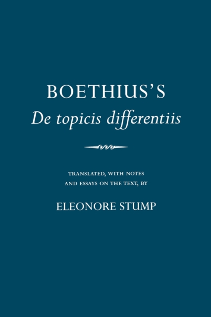 Book Cover for Boethius's &quote;De topicis differentiis&quote; by Boethius