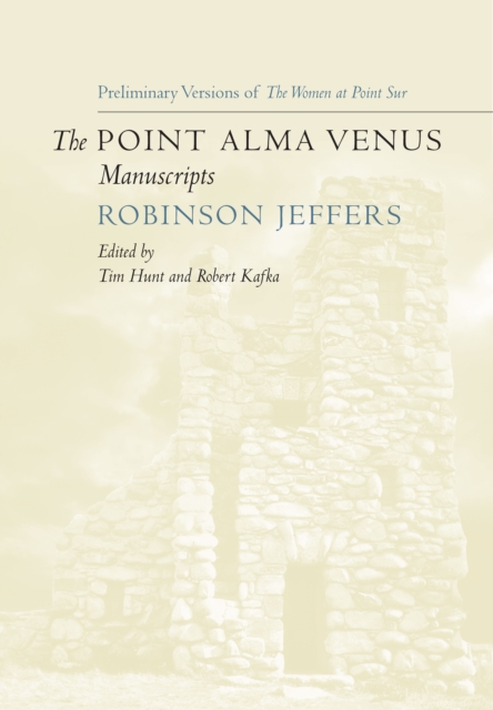 Book Cover for Point Alma Venus Manuscripts by Robinson Jeffers