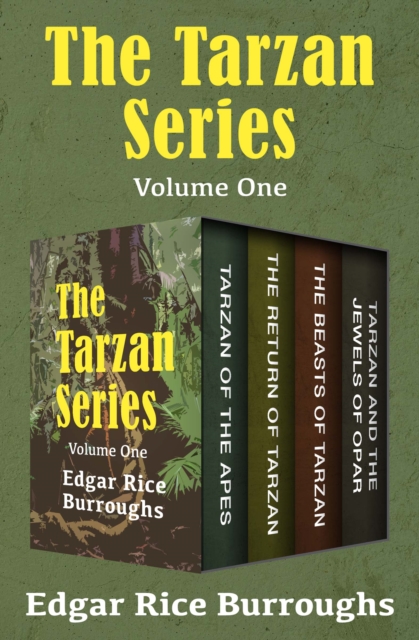 Book Cover for Tarzan Series Volume One by Edgar Rice Burroughs