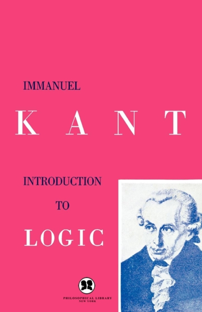 Book Cover for Introduction to Logic by Immanuel Kant