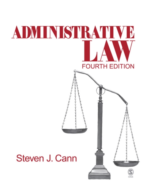 Book Cover for Administrative Law by Steven J. Cann