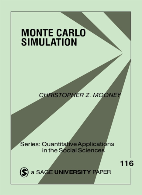 Book Cover for Monte Carlo Simulation by Christopher Z. Mooney