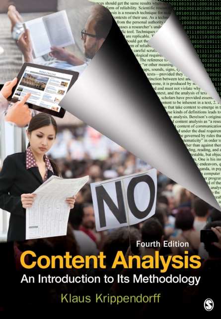 Book Cover for Content Analysis by Klaus Krippendorff