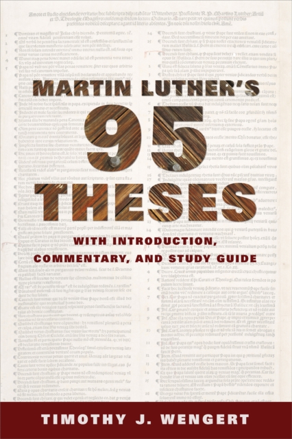 Book Cover for Martin Luther's Ninety-Five Theses by Wengert, Timothy J.