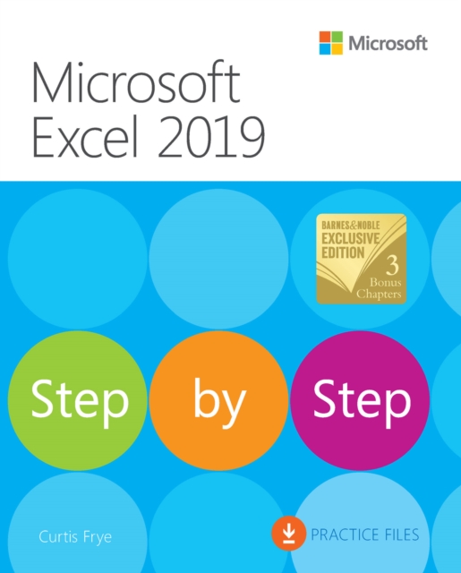 Book Cover for Microsoft Excel 2019 Step by Step by Curtis Frye