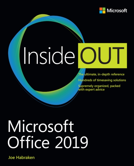 Book Cover for Microsoft Office 2019 Inside Out by Joe Habraken