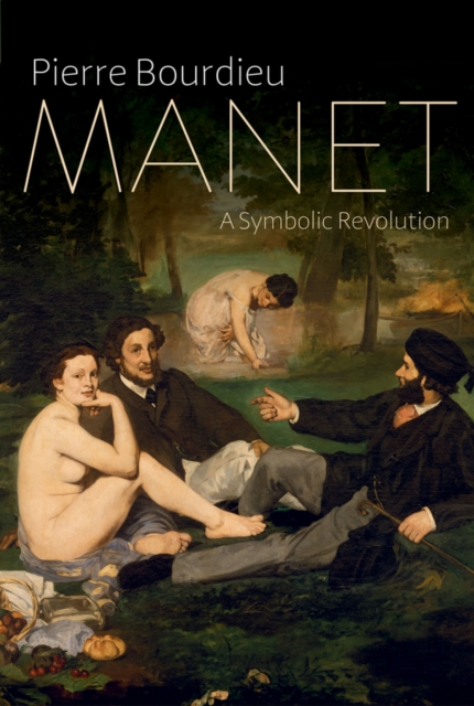 Book Cover for Manet by Pierre Bourdieu