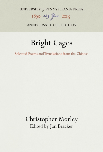 Book Cover for Bright Cages by Christopher Morley
