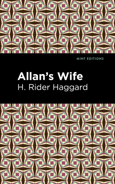 Book Cover for Allan's Wife by H. Rider Haggard