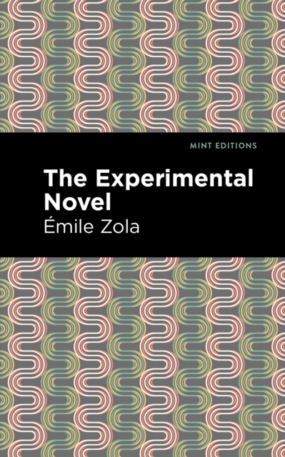 Book Cover for Experimental Novel by Emile Zola