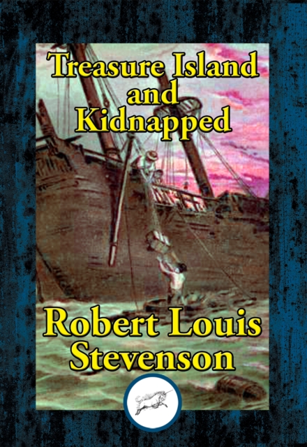 Book Cover for Treasure Island and Kidnapped by Robert Louis Stevenson