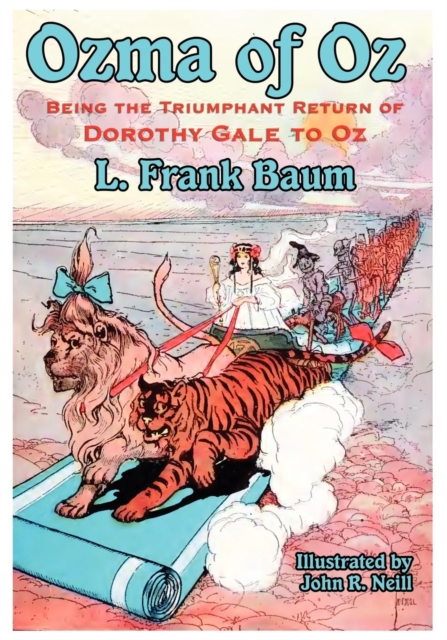 Book Cover for Illustrated Ozma of Oz by L. Frank Baum