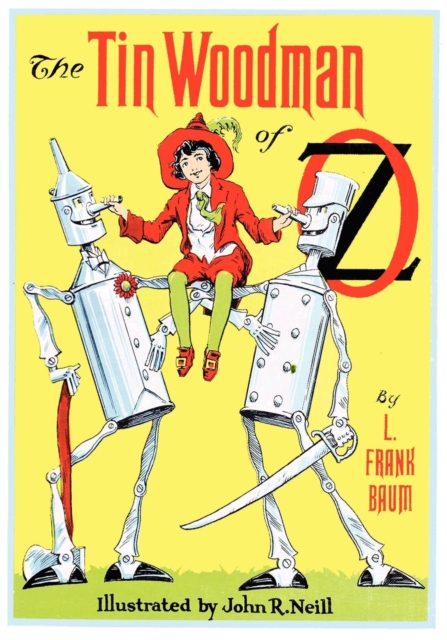 Book Cover for Illustrated Tin Woodman of Oz by L. Frank Baum