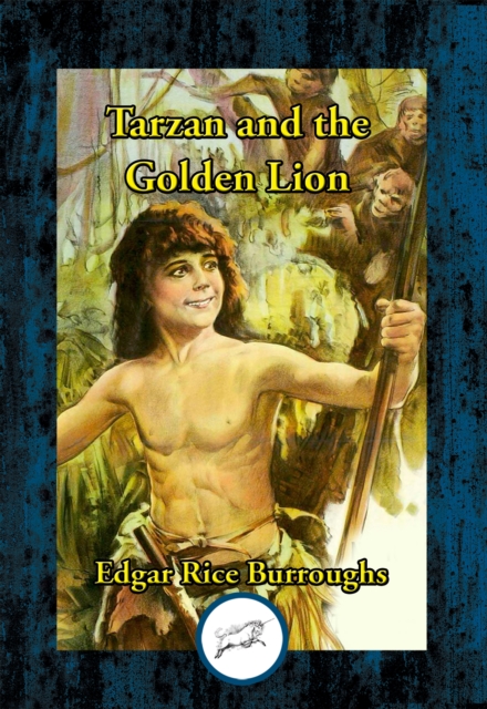 Book Cover for Tarzan and the Golden Lion by Edgar Rice Burroughs