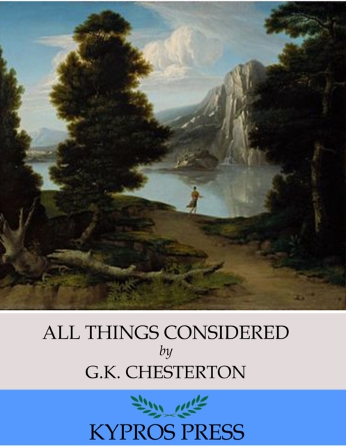 Book Cover for All Things Considered by G.K. Chesterton