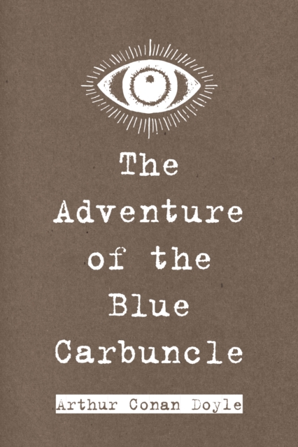 Book Cover for Adventure of the Blue Carbuncle by Arthur Conan Doyle