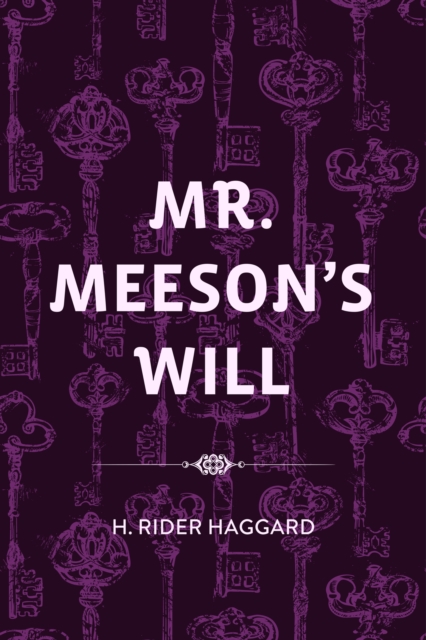 Book Cover for Mr. Meeson's Will by H. Rider Haggard