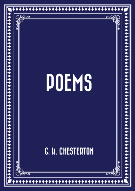 Book Cover for Poems by G. K. Chesterton