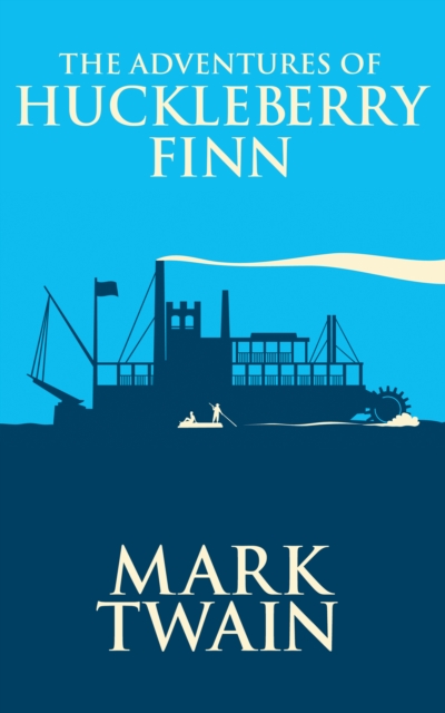 Book Cover for Adventures of Huckleberry Finn by Twain, Mark