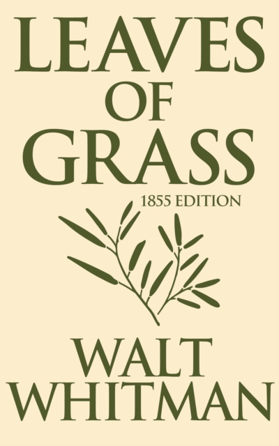 Book Cover for Leaves of Grass: 1855 Edition by Walt Whitman