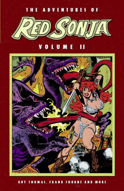 Book Cover for Adventures of Red Sonja Vol. 2 by Thomas, Roy