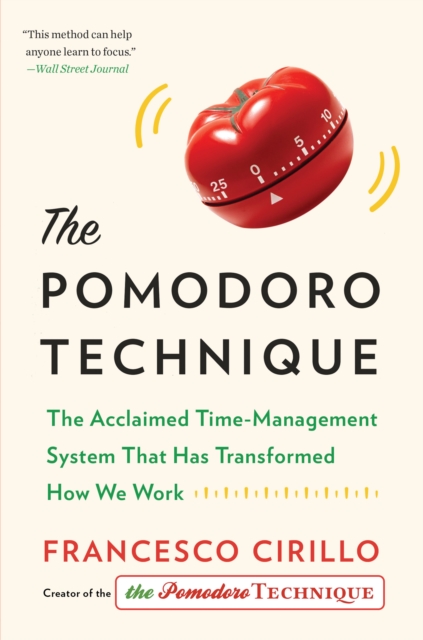 Book Cover for Pomodoro Technique by Francesco Cirillo