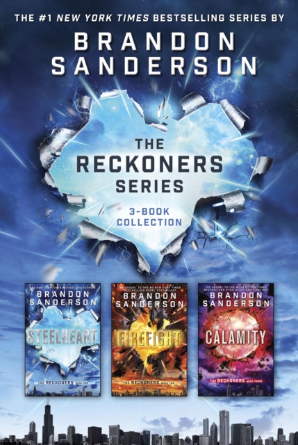 Book Cover for Reckoners Series by Brandon Sanderson
