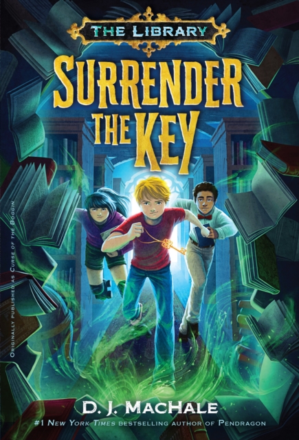 Book Cover for Surrender the Key (The Library Book 1) by MacHale, D. J.