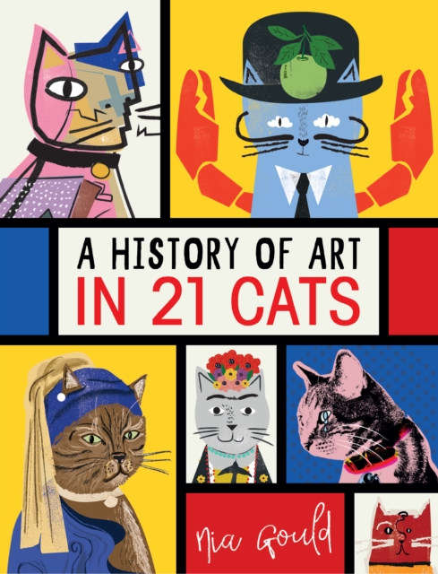 Book Cover for History of Art in 21 Cats by Nia Gould