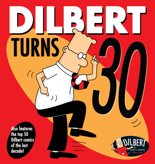 Book Cover for Dilbert Turns 30 by Scott Adams